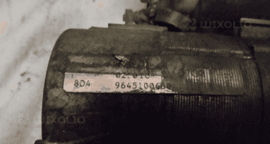 Rozrusznik peugeot citroen 1.6 hdi 9645100680 2