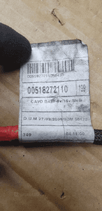 Klema plusowa kabel przewód Fiat Punto Evo 00518272110 518272110 6