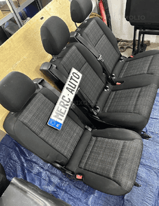 Mercedes 447 Vito EQV metris fotel comfort  kanapa ławka  trójka 2+1  koziołek  kanapa v klasA 8