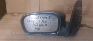 Lusterko lewe honda civic 7 5PIN NH684P ciemno szare 2