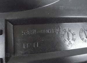 Toyota aygo i nadkole prawy przód 53875-0H01100 6