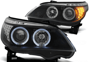 Lampy Reflektory LED BMW E60/E61 03-07 Black 1