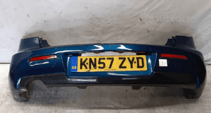 Zderzak tył tylny mazda 3 iii morski błękitny hb 1