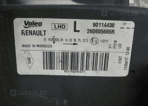 Dacia Sandero 2 LCI Lampa przednia H7 LED L 10943 14