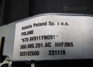 Vw passat B8 golf vii gti poduszka airbag kierowcy 12