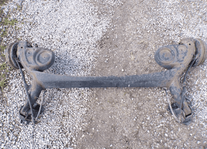 FIAT 500 FORD KA BELKA TYLNA OŚ ABS IMPORT WŁOCHY
