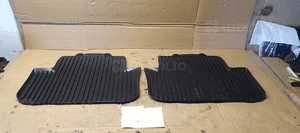 Dywaniki wycieraczki wykładziny tył tylne gumowe Audi A4 B8 8K0061511 4