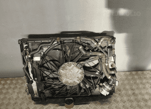 Bmw F01 F02 chlodnica wentylator komplet 7575395 N63 4.4 V8 10
