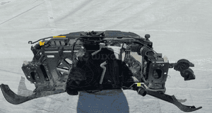 Pas przód przedni ford fiesta MK7 1.6 tdci kompletny 5