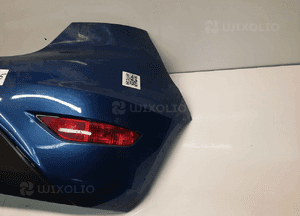 Zderzak tył tylny ford fiesta MK.7 7 vii C9 niebieski 4