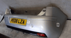 ! ZDERZAK TYŁ TYLNY  DO CITROEN C4 EZRC SREBRNY 3