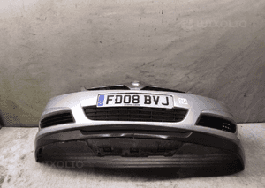 Zderzak przód przedni opel vectra c lift fl Z157 srebrny 2