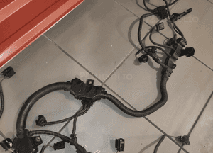 BMW 3.0D N57 F01 OKABLOWANIE INSTALACJA WIĄZKA SILNIKA 8506017 KPL ORYG 5