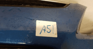 Zderzak przód przedni do hyundai I30 błękitny halogeny 2