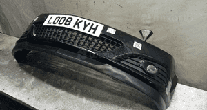 Zderzak przód przedni opel astra h 3 iii gtc halogeny kod lakieru Z20R czarny 3