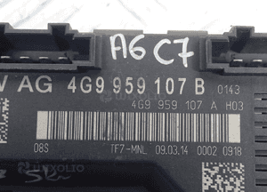 Moduł sterownik klapy audi A6 C7 4G9959107B 2