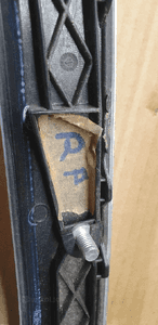 Dekor listwa ozdobna drzwi prawy przód BMW 3 E90 9145408 7