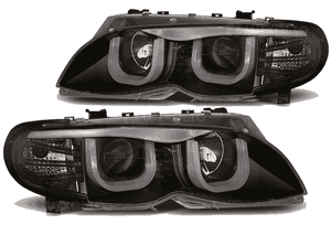 Lampy Reflektory LED 3D U-Style BMW E46 01-05 2
