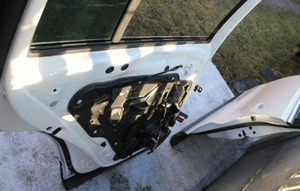 Drzwi tylne lewe vw tiguan i 5N0 LB9A 2012 31