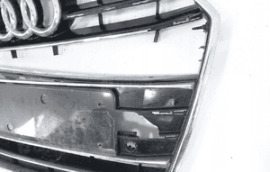 Audi A6 C7 4G lift 2015- atrapa chłodnicy grill zderzaka 4G0853651AE 7