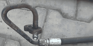 Citroen C5 III X7 rurka przewod waz LHM zawieszenia przód prawy lewy Hydro 9682770380 3