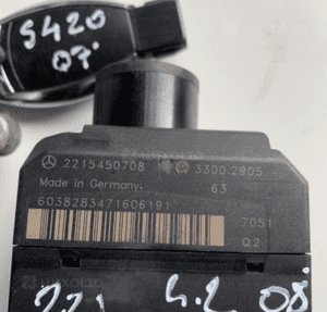MERCEDES sterownik komputer ECU 6291501379 zestaw stacyjka klucz 3
