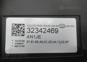 Lampa przednia przód lewa prawa volvo V90 S90 full led 11