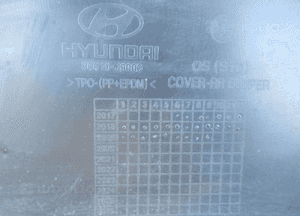 Zderzak tylny tył hyundai kona i pdc 2017-2020 27