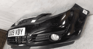 Zderzak przód przedni opel corsa d halogeny Z20R czarny 4