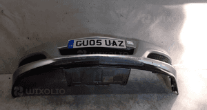 Zderzak przód przedni opel astra h 3 iii lift fl Z157 srebrny 2