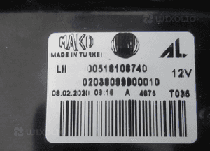 Lampa tylna tył lewa fiat doblo ii 2 opel combo d 00518106740 11