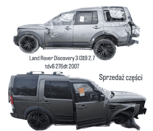 Land Rover Discovery 3 L319 2.7 tdv6 276dt 2007 Zawiasy podnośnik szyby koła felgi alufelgi opony śruby 2