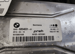 BMW F11 F10 MODUŁ STEROWNIK UKŁADU KIEROWNICZEGO 6854031 2