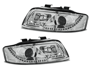 Lampy AUDI A4 B6 8E 01-04R DAYLIGHT + LED KIERUNKI 1
