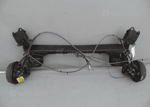 OŚ TYLNA BELKA TYŁ DACIA LOGAN LIFT 2011 1