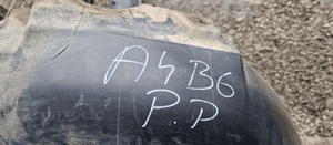 Nadkole prawy przód przednie prawe Audi A4 B6 8E0821172B 9