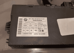 Bmw X5 E70 zestaw startowy sterownik ecu moduł cas stacyjka 6