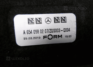 Mercedes C205 W205 W238 W213 W167 rura powietrza 6
