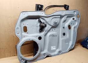 Mechanizm podnośnik szyby lewy przód manualny VW Caddy III 2K1837752AS 1T0837756F 4