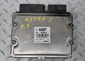 KOMPUTER STEROWNIK SILNIKA ZESTAW DO ODPALENIA Opel Astra IV J 1,7CDTI 131 2