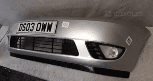 Zderzak przód przedni do ford fiesta MK.6 6 vi srebrny 62 halogeny 3