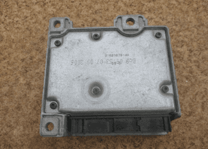 Moduł sensor air bag peugeot 307 lift 9654491180 3