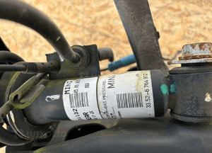 MINI COOPER R50 R52 Zwrotnica tylna Prawa - 16394 3