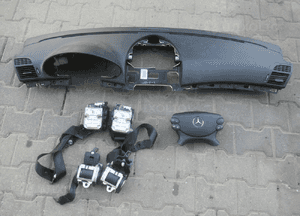Konsola deska poduszki air bag mercedes e-klasa W211 lift 2006-2009 2