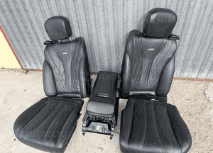 MERCEDES s 222 fotel S63 AMG kanapa tył siedzisko oparcie  czarna skóra grzana wentylowana wózek sanki fotela 1