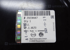 Próg prawy poszycie opel insignia b 39238687 8