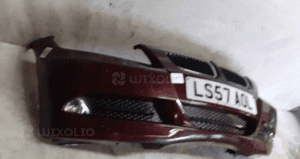 Zderzak przód przedni bmw E90 E91 seria 3 halogeny barbera rot metalic bordo wiśnia 4