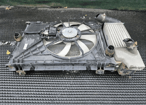 Chłodnica Wody Plynu Klimatyzacji Intercooler Wentylator 1.4 D4D Toyota Auris 1 I Lift 2011r 28