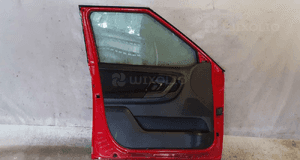 Drzwi przód przednie lewe do skoda fabia ii 2 5D 5 drzwi hb 8151 czerwony 5