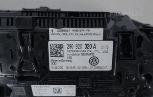 Licznik virtual zegary lcd vw polo taigo 2G0 5